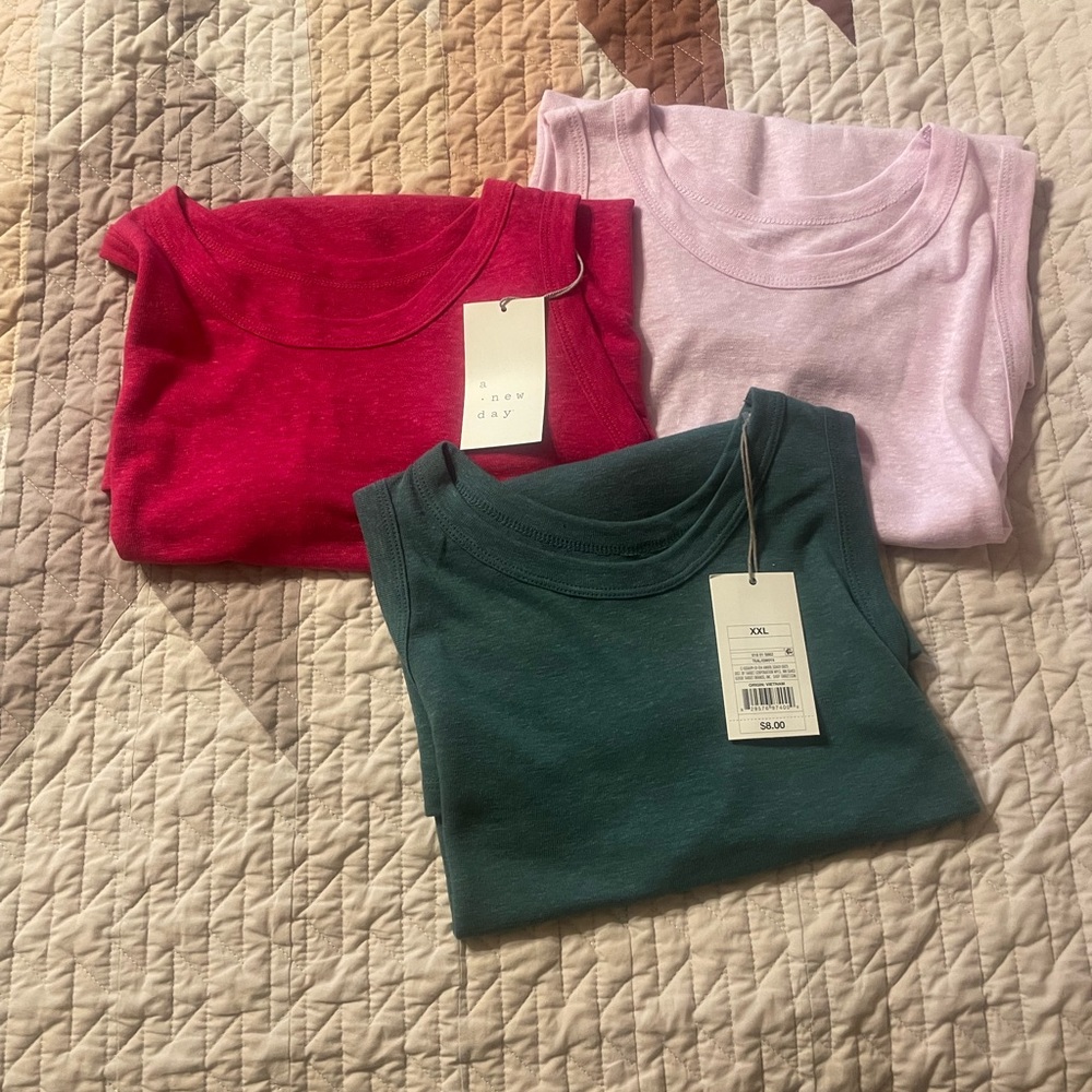 a. new day set of 3 shirts - Picture 1 of 4